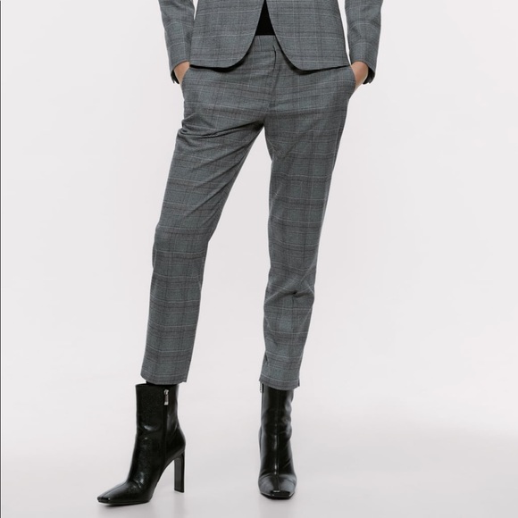 Zara Pants - Zara checked pants